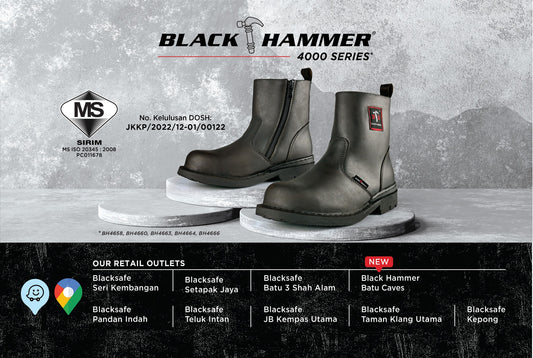 BLACK HAMMER 4000 SERIES - BLACK SAFE OUTLET