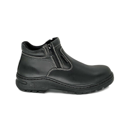 Black Hammer 2000 Series Mid Cut Safety Shoes BH2885 - BLACK SAFE OUTLET