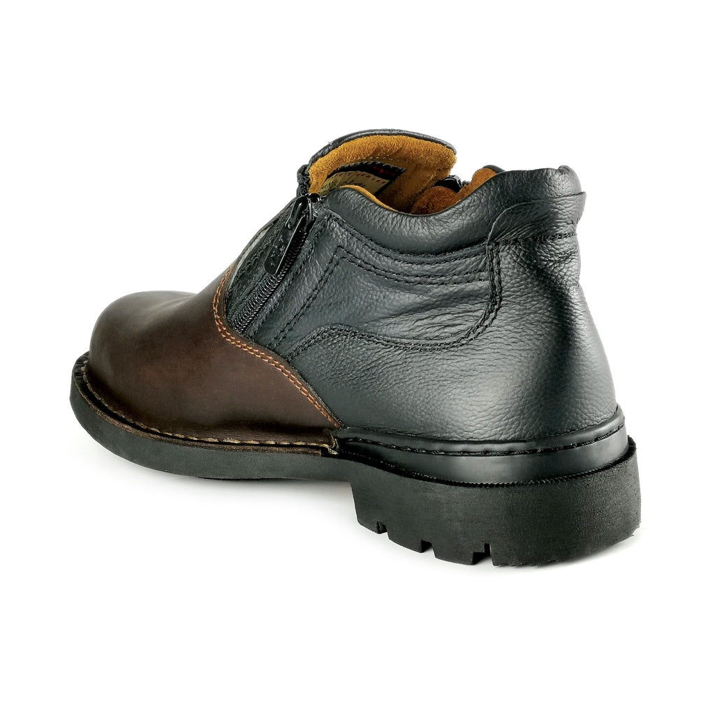 Hammerland Men Mid Cut with Double Zip Safety Shoes HL2401