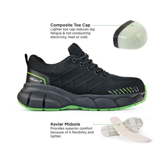 Toetect Men Low Cut Safety Shoe TOE-SP005