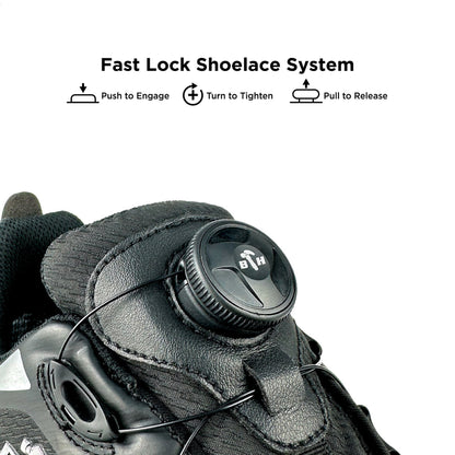 Black Hammer Pro Series Men Low Cut ESD Fastlock Light Weight Safety Shoe BHS-22004 Aluminium Toe Cap . Ultra Light Weight Safety Shoes. Best safety shoes malaysia. Composite Toe-cap. ESD Safety Shoes