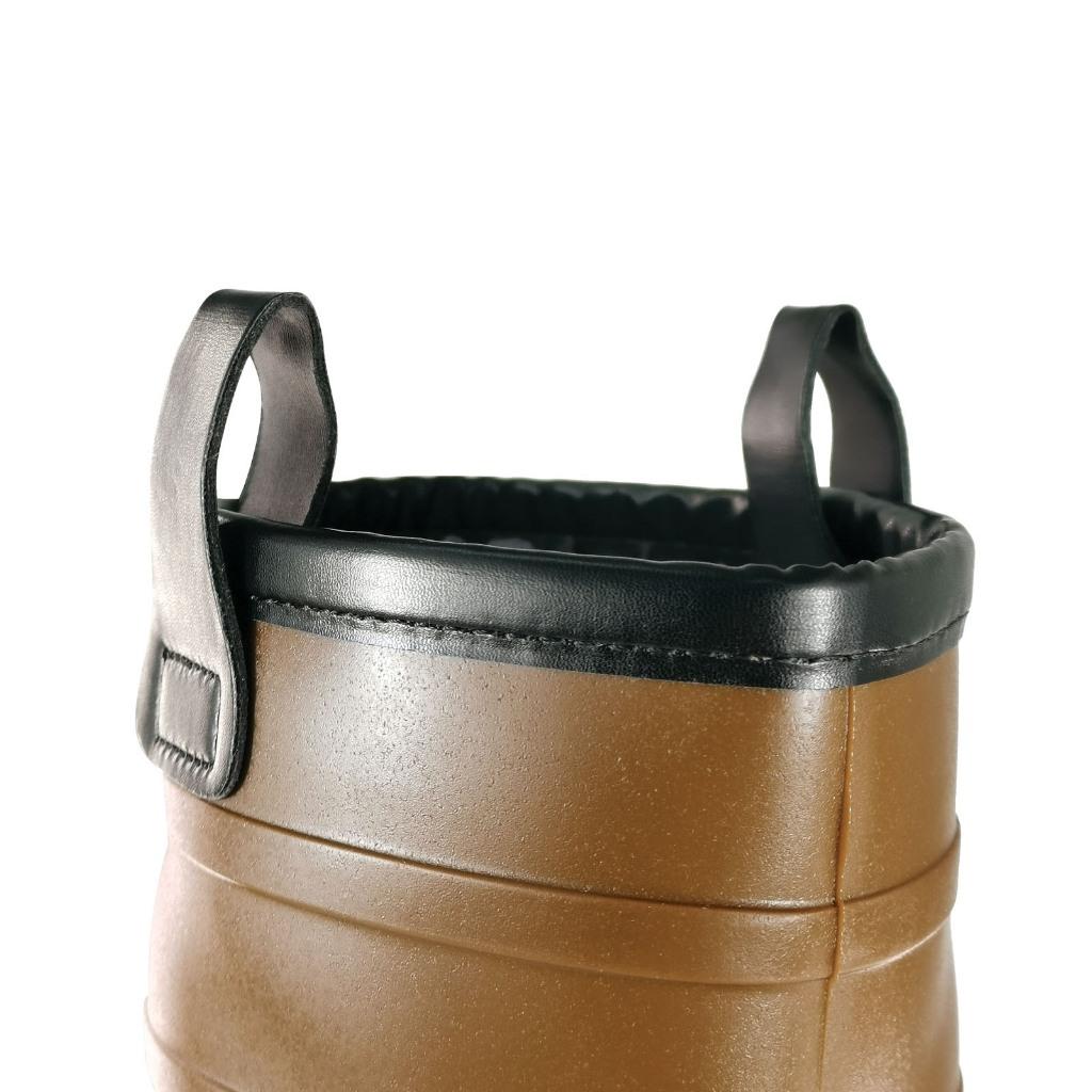 Black Hammer Safety Rain Boots 35cm with Steel Toe Cap and Steel Midsole BH(LL5)