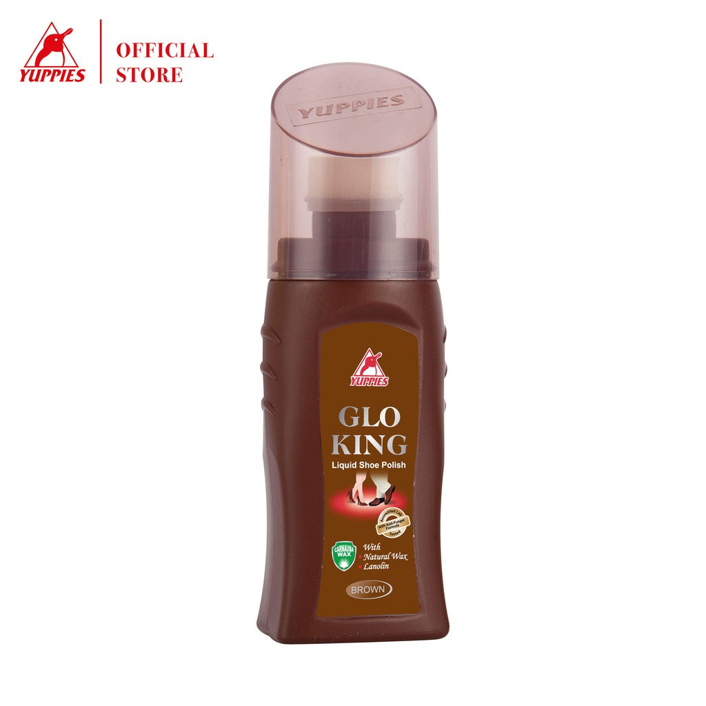 Yuppies Glo King Shoe Polish 75ML - BLACK SAFE OUTLET