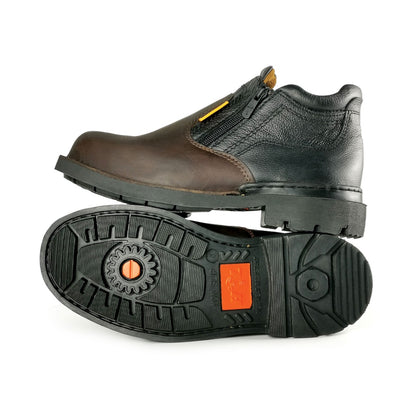 Hammerland Men Mid Cut with Double Zip Safety Shoes HL2401