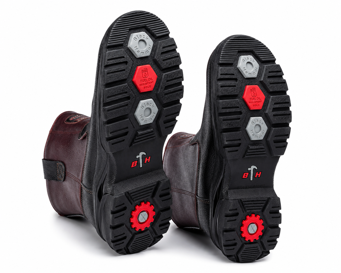 Black Hammer High Cut Safety Shoes BH2606
