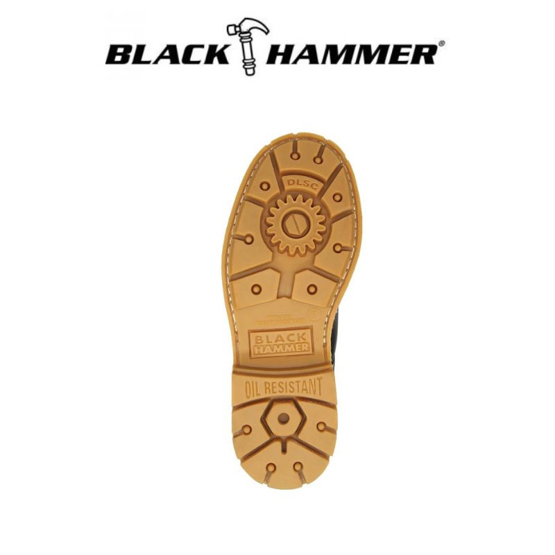 Black Hammer Men 4000 Series BH 4109 - BLACK SAFE OUTLET