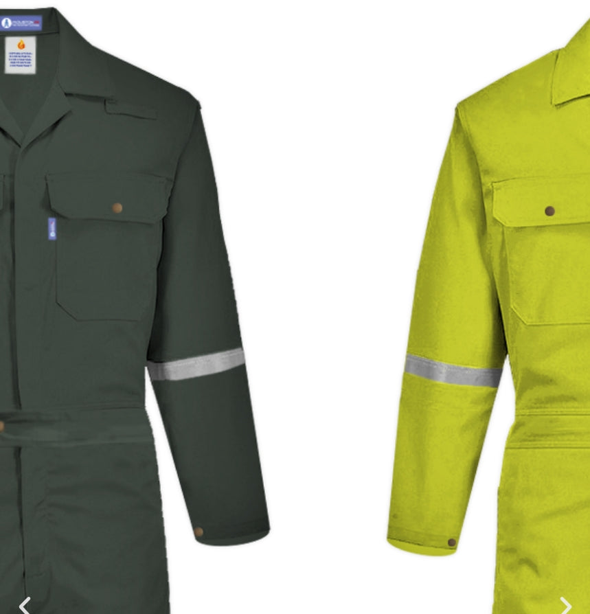 Tulen Cotton Jacket Workshop Workwear With Reflector