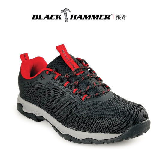 Black Hammer Sporty Lightweight Safety Shoes