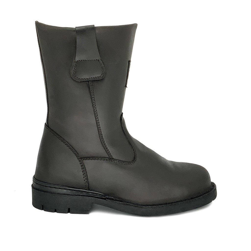 Black Hammer 4000 Series High Cut Safety Shoes BH4666 (SIRIM APPROVED) - BLACK SAFE OUTLET