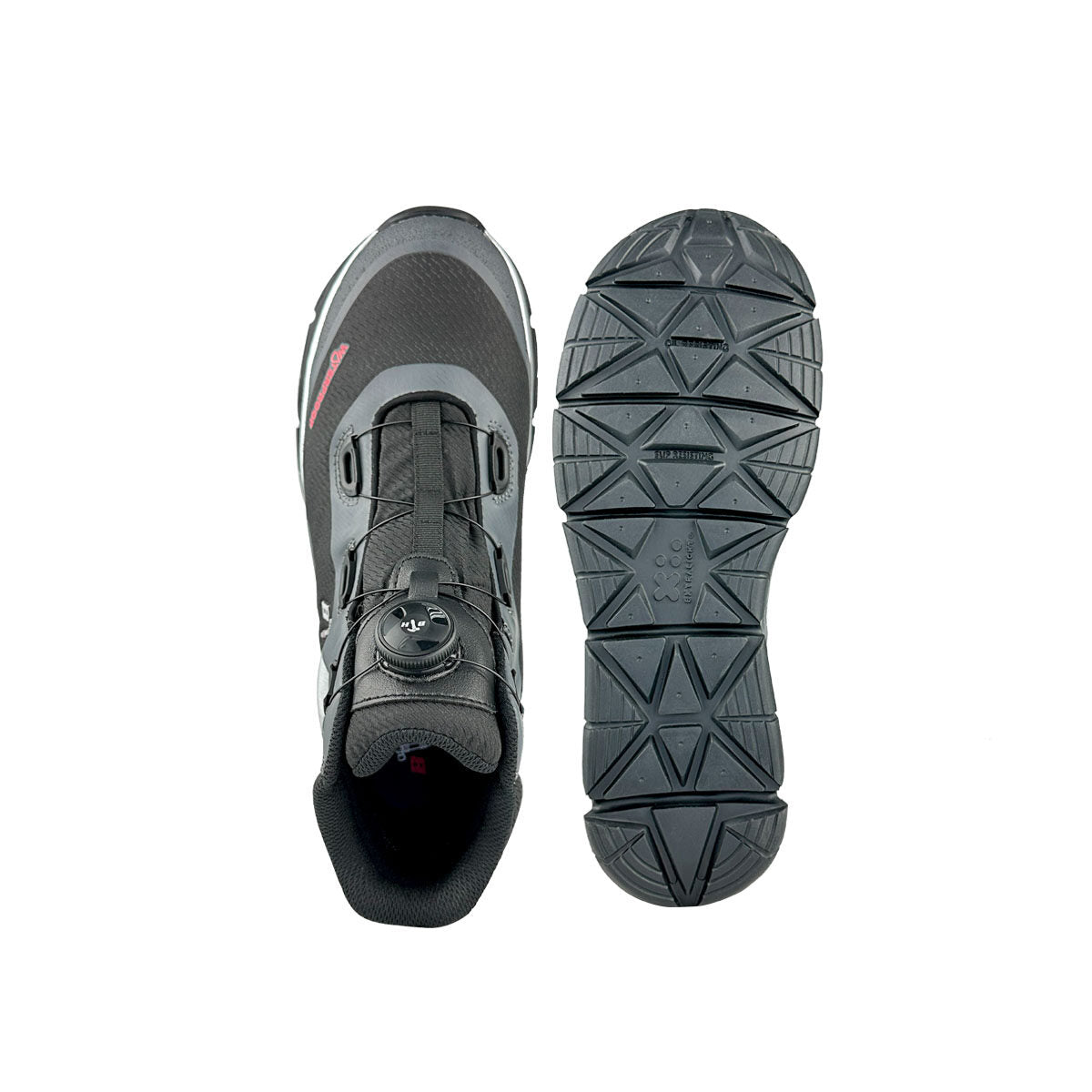 BLACK HAMMER Pro Series Men Mid Cut Waterproof ESD Extralight Safety Shoe BHS-22004 - BLACK SAFE OUTLET