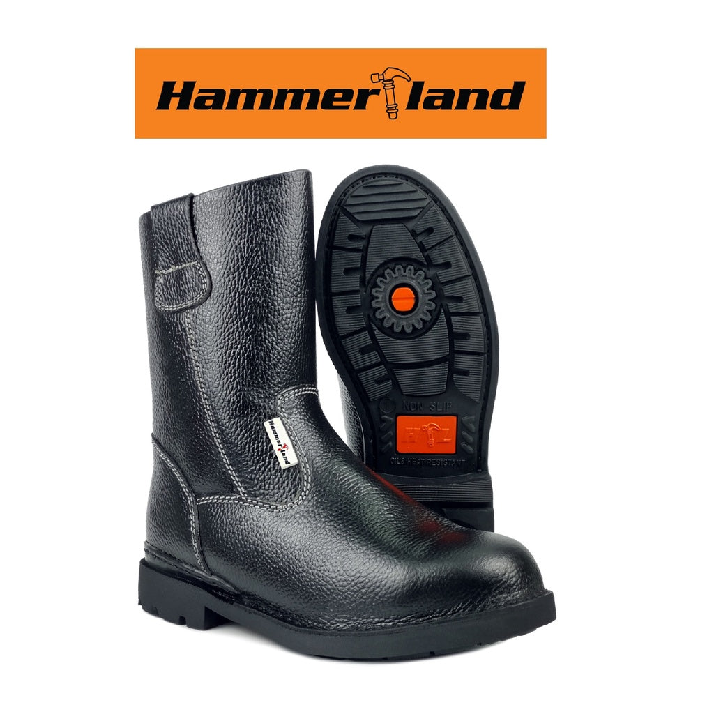Hammerland Men High Cut Slip On Safety Shoes BH4661