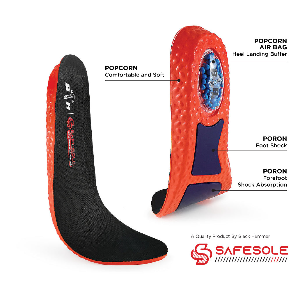 Black Hammer Safesole Premium Insole PQ608