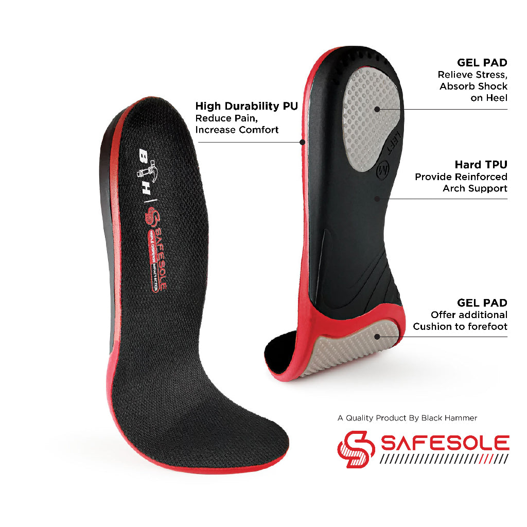 Black Hammer Safesole Premium Insole BH1905