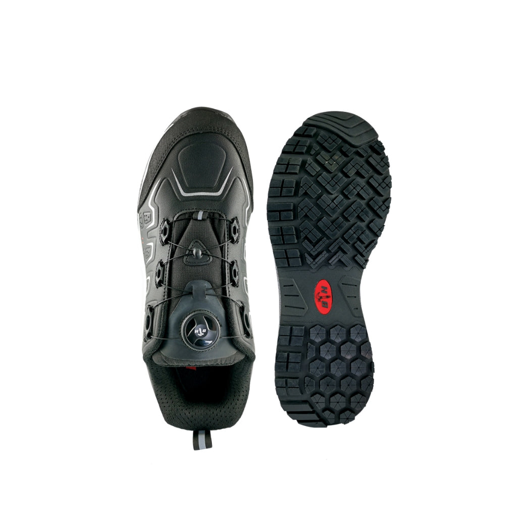 Black Hammer Pro Series Men Low Cut ESD Fastlock Light Weight Safety Shoe BHS-22001 Aluminium Toe Cap . Ultra Light Weight Safety Shoes. Best safety shoes malaysia. Composite Toe-cap. ESD Safety Shoes