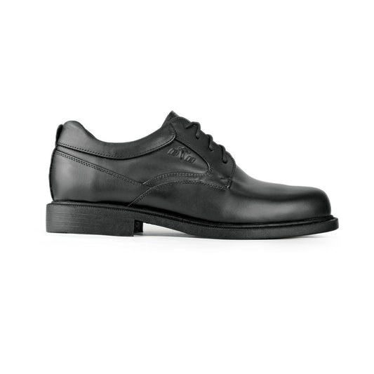 Black Hammer Men Formal Low Cut with Shoelace Shoes BH3705-YM - BLACK SAFE OUTLET