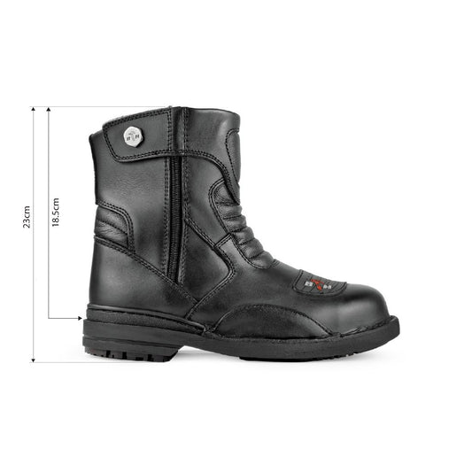 Black Hammer Men Motor Boot Series Safety Shoes BHS26624