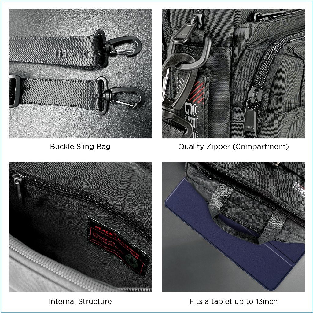 Black Hammer Men Briefcase 8060