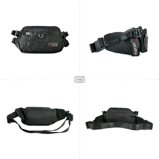 Black Hammer Men Waist Bag 8067