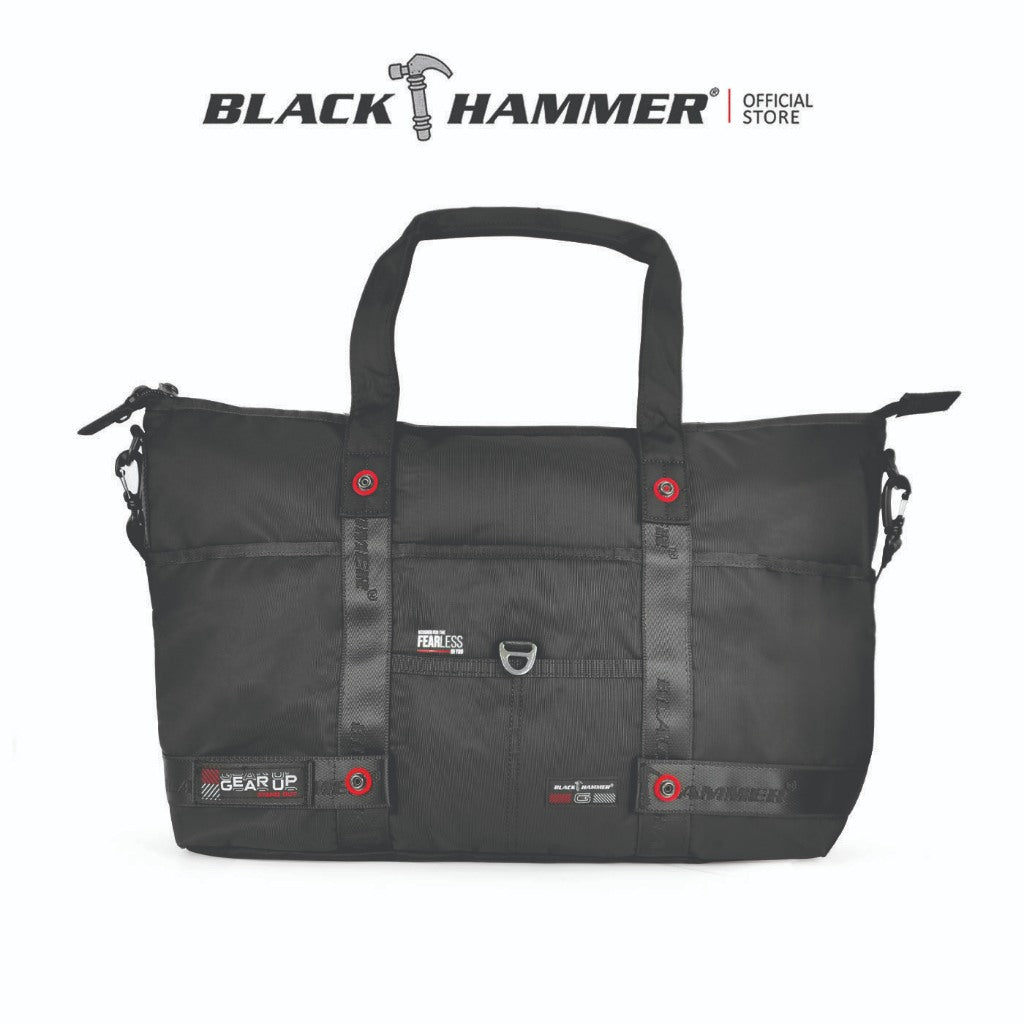 Black Hammer Men Duffle Gym Bag 8077