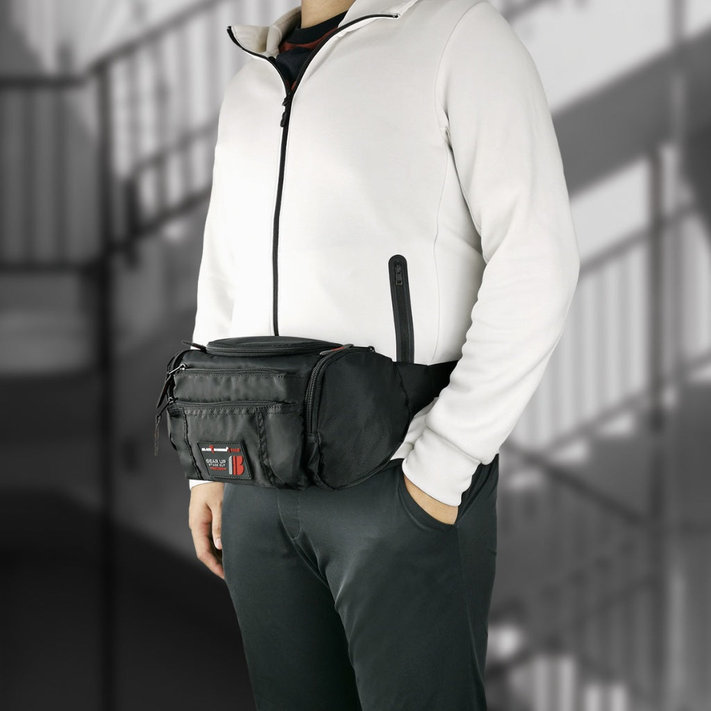 Black Hammer Men Waist Bag D3003