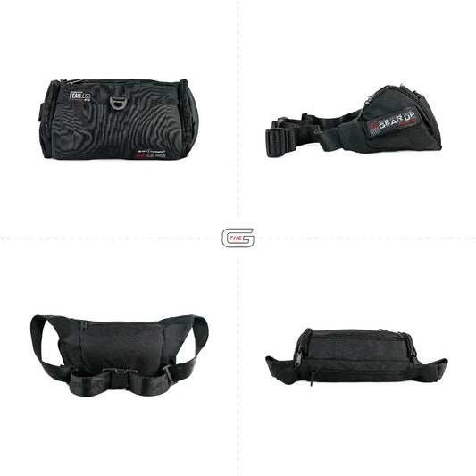 Black Hammer Men Waist Bag 8076