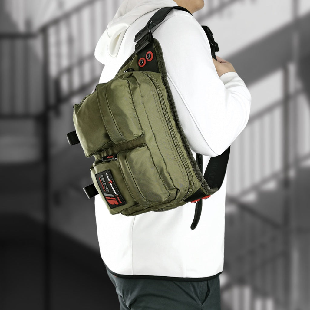 Black Hammer Men Waist Bag D3019