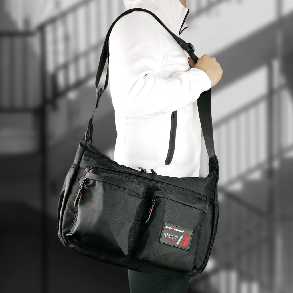 Black Hammer Men Crossbody Bag D3022