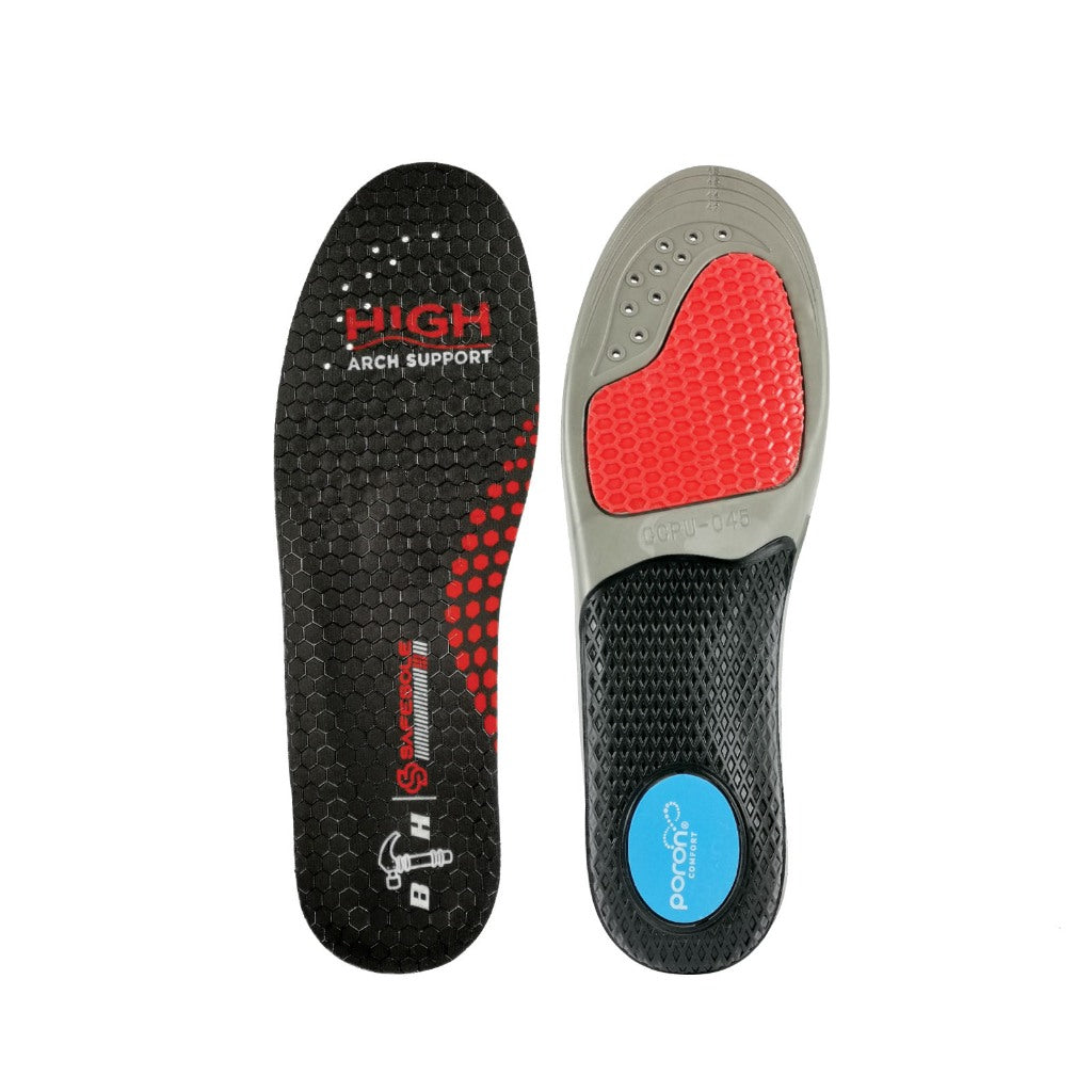 Black Hammer Pro Series High Arch Support Insole CCPU-045