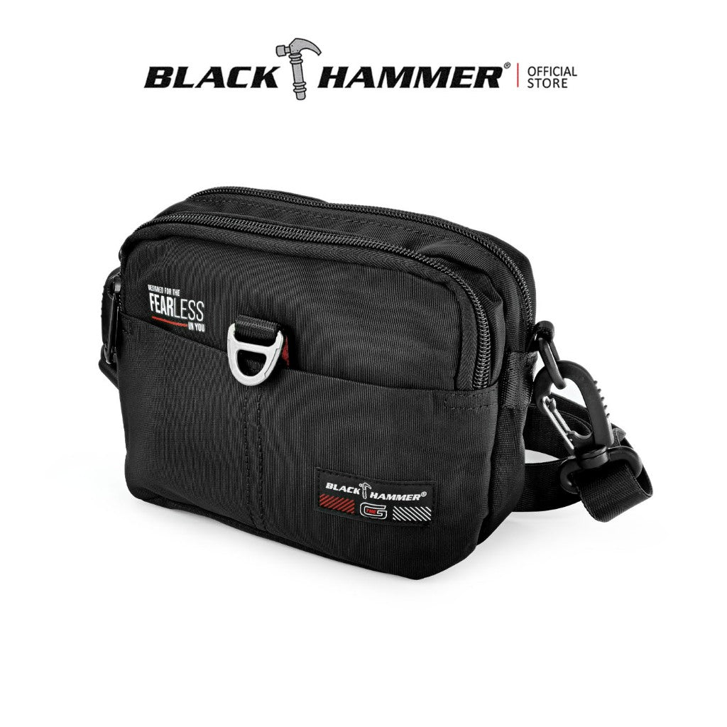 Black Hammer Men Waist Bag 8041