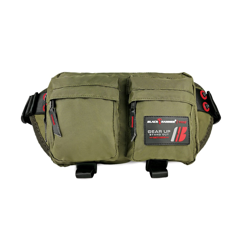 Black Hammer Men Waist Bag D3019