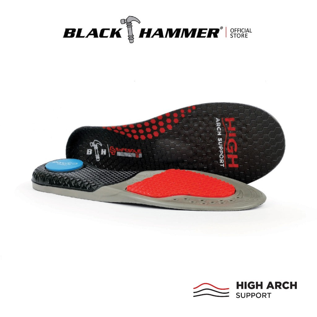 Black Hammer Pro Series High Arch Support Insole CCPU-045