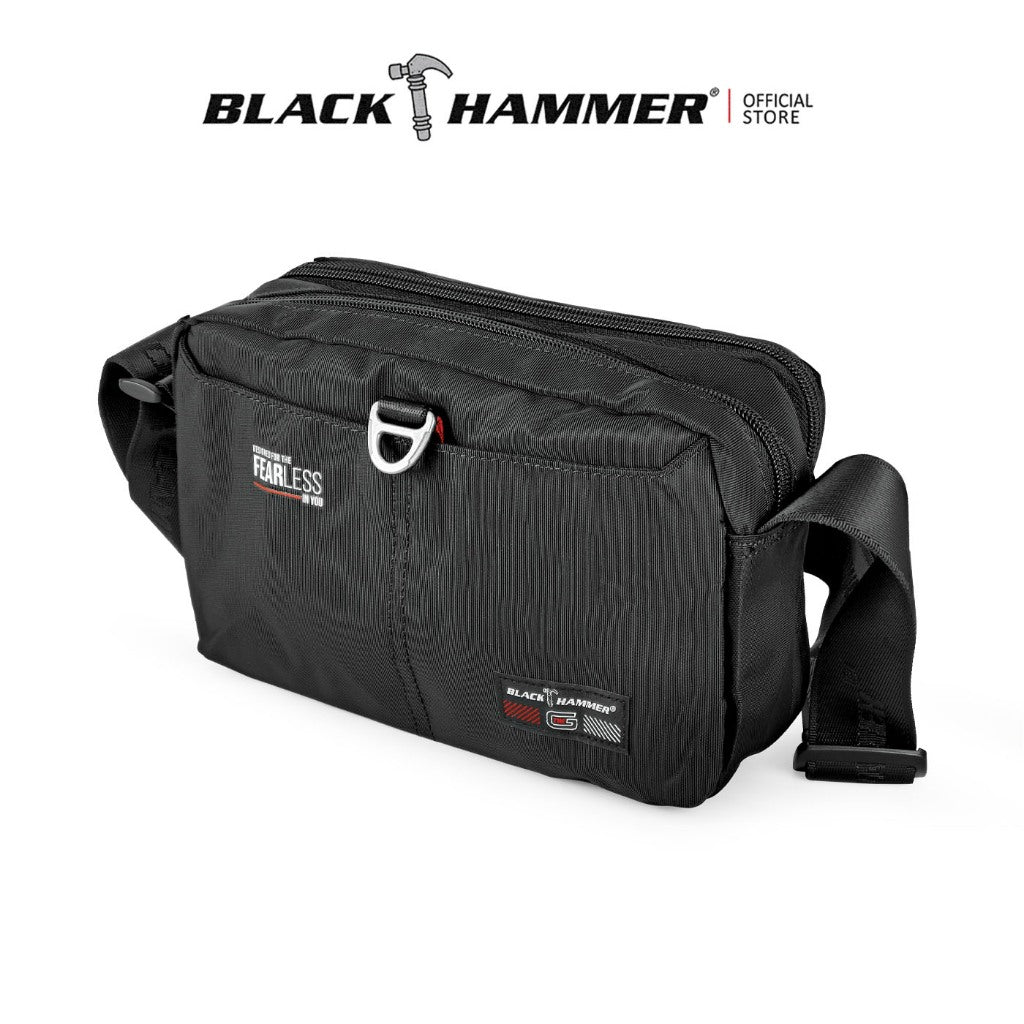 Black Hammer Men Waist Bag 1157