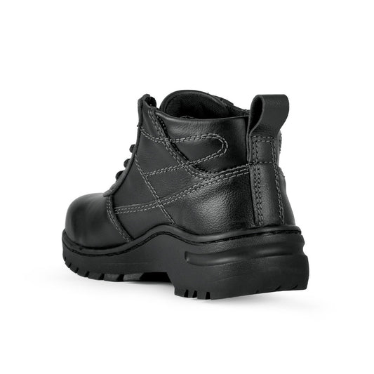Black Hammer Women Mid Cut With Shoelace Safety Shoes BH2_3891