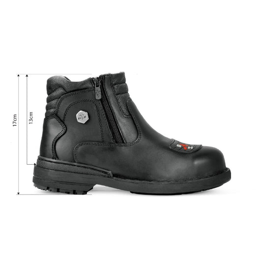 Black Hammer Men Motor Boot Series Safety Shoes BHS26623