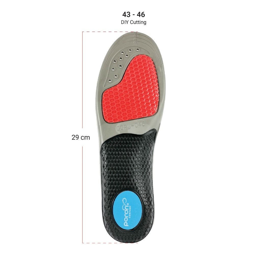 Black Hammer Pro Series High Arch Support Insole CCPU-045