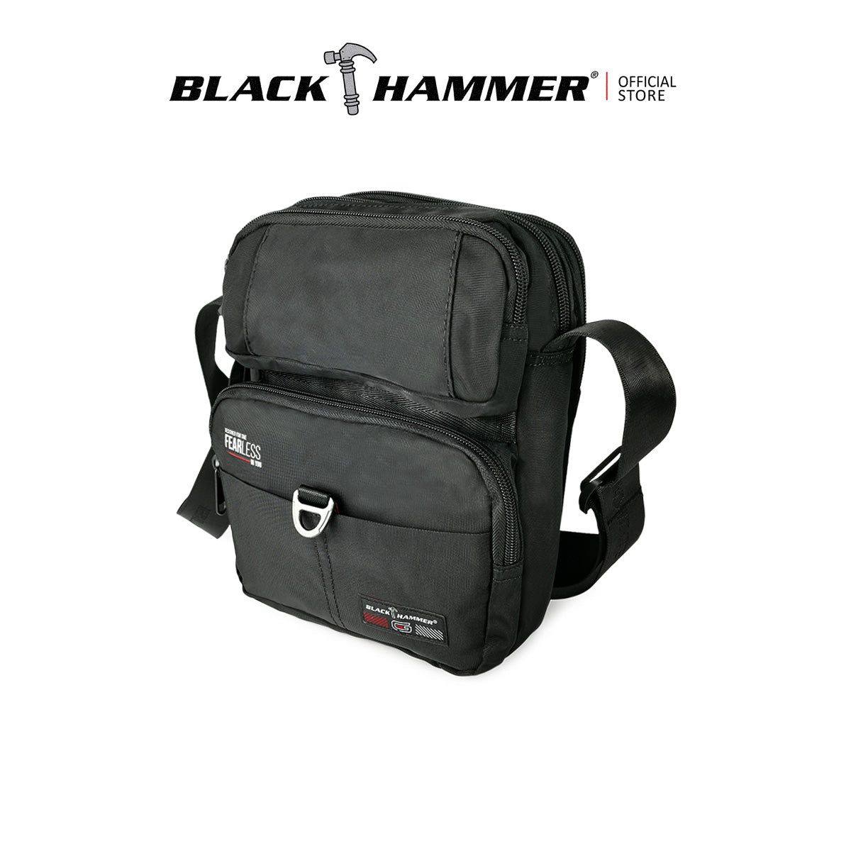 Black Hammer Men Sling Bag 8057
