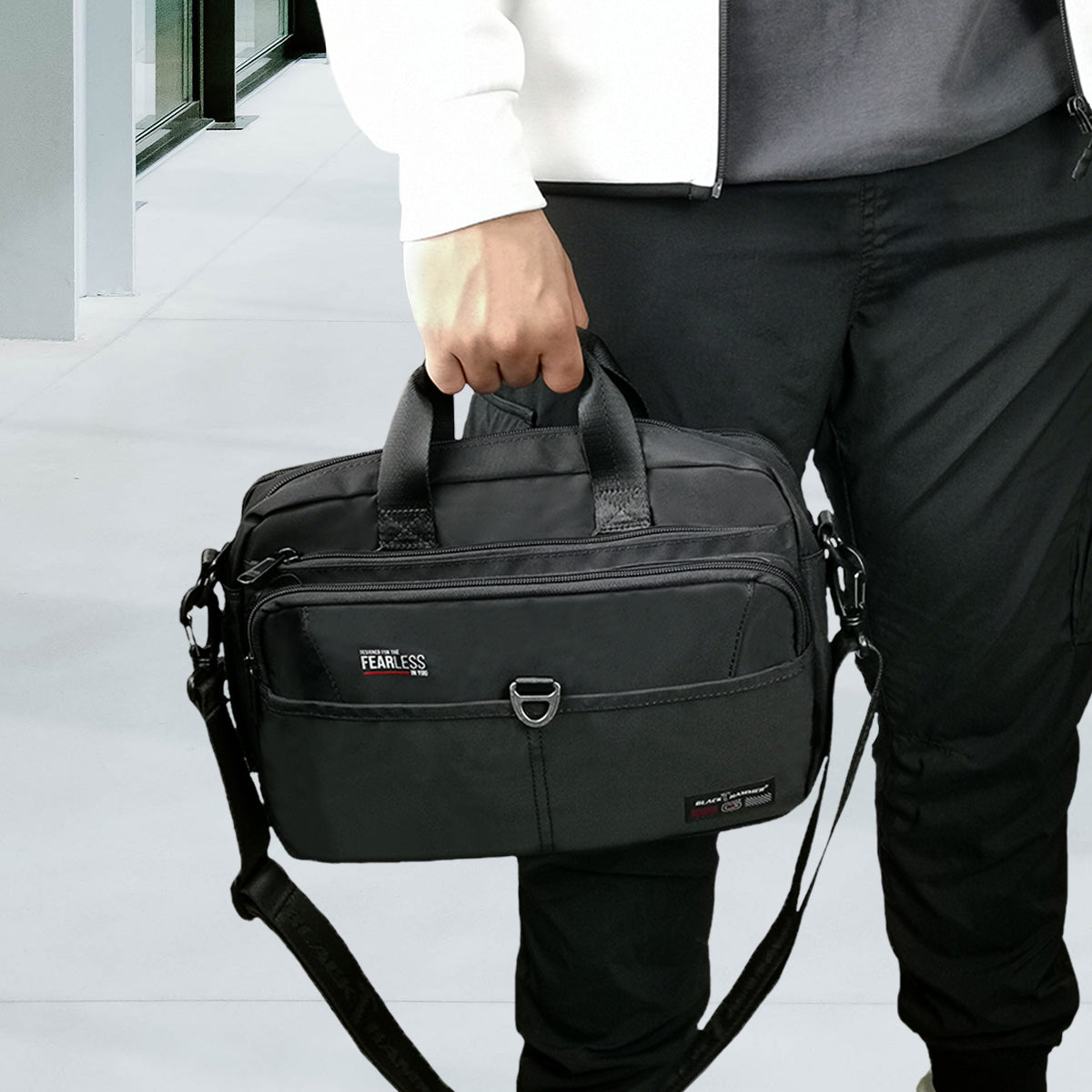 Black Hammer Men Briefcase 8060