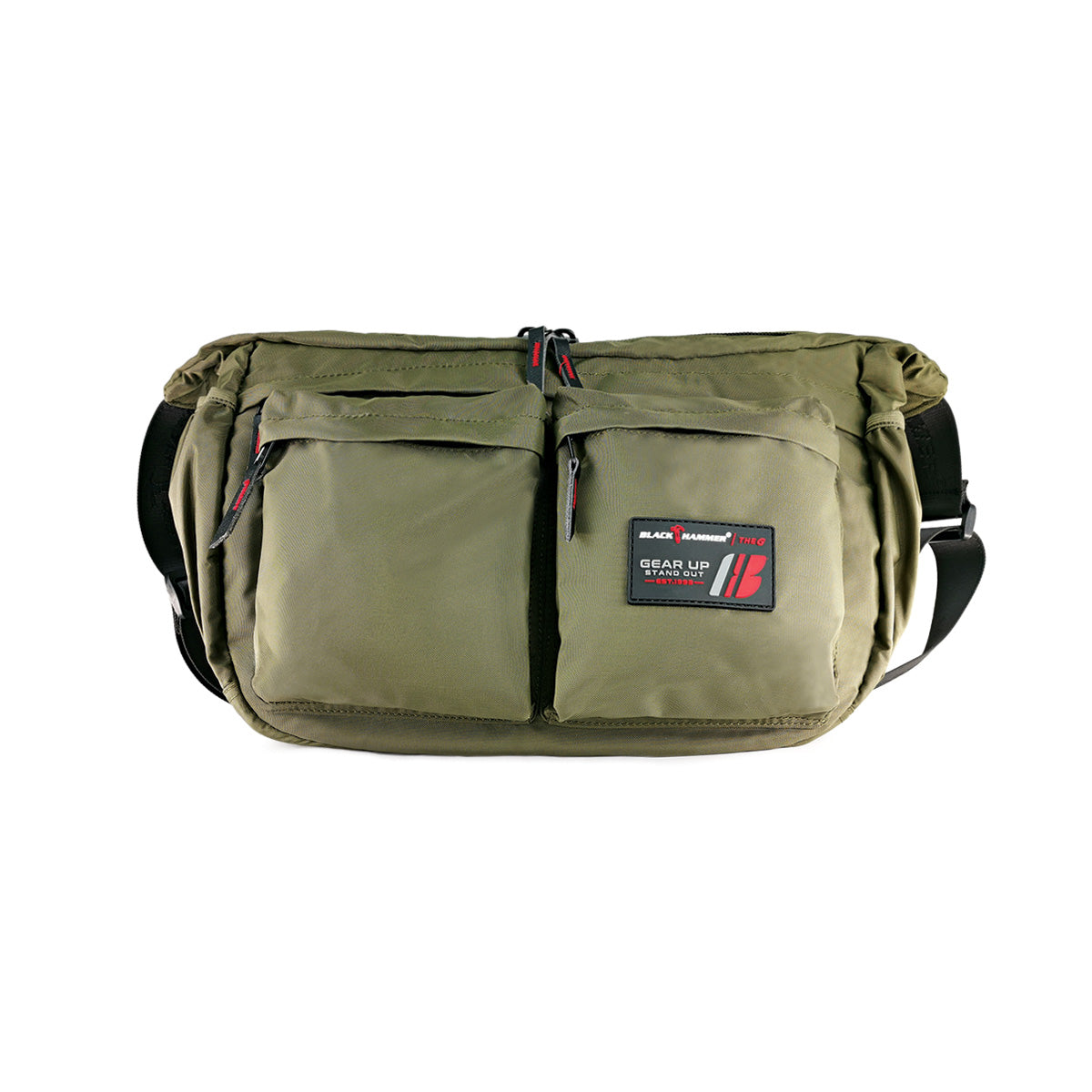 Black Hammer Men Crossbody Bag D3022