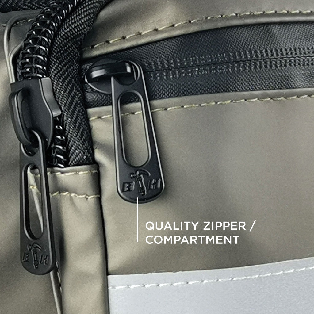 Black Hammer Water Resistant Waist Bag RG005 - BLACK SAFE OUTLET
