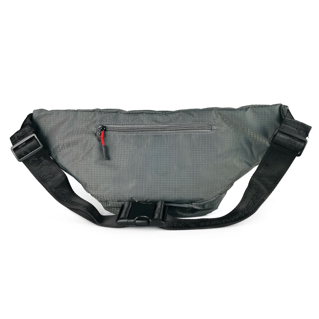 Black Hammer Water Resistant Waist Bag H562 - BLACK SAFE OUTLET