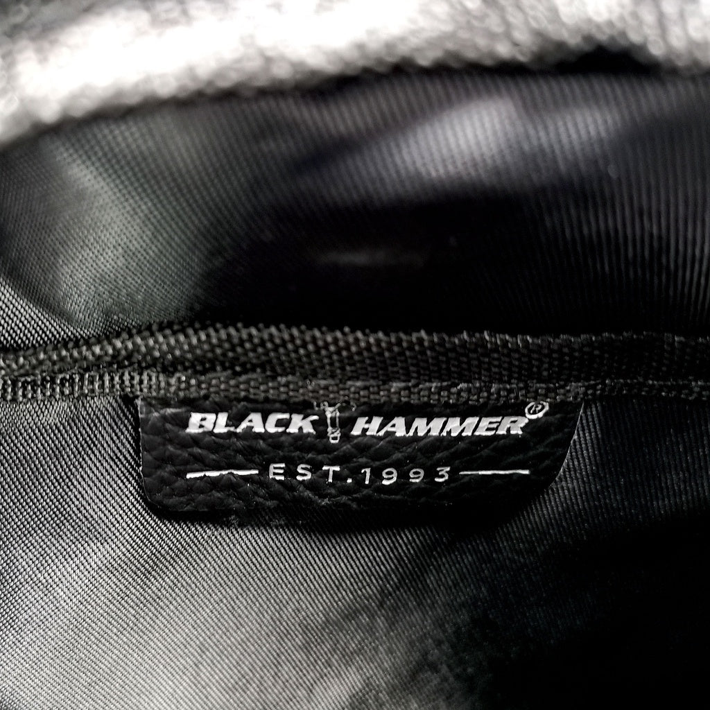 Black Hammer Men Genuine Leather Chest Bag RG8022 - BLACK SAFE OUTLET