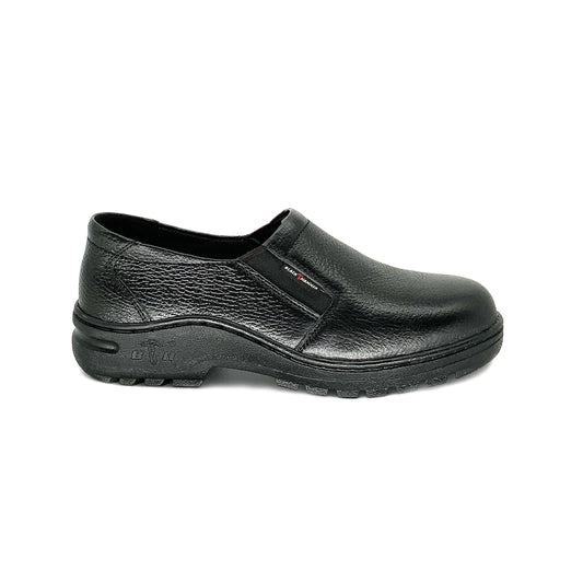 Black Hammer 2000 Series Low Cut Safety Shoes BH 2335 - BLACK SAFE OUTLET