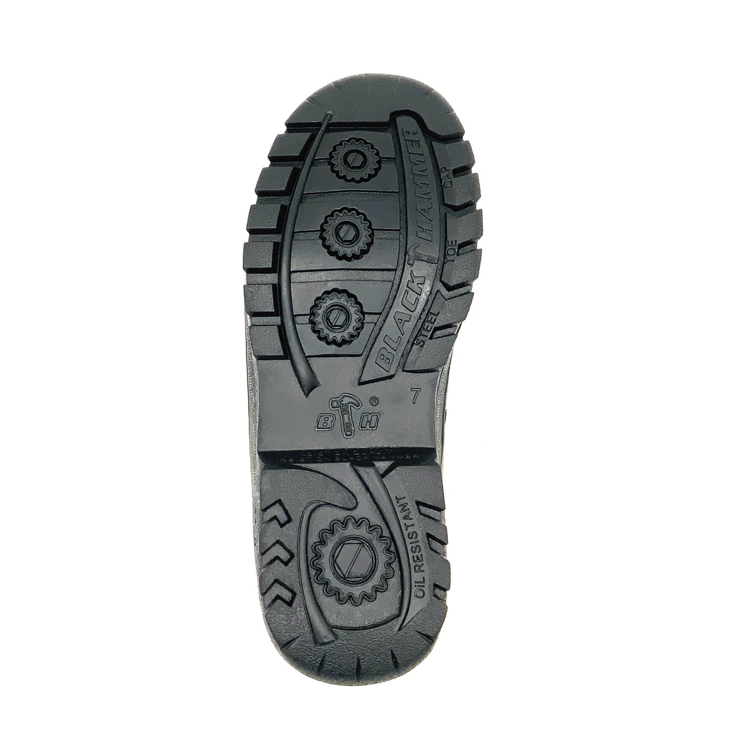 Black Hammer Men 2000 Series BH 2881 - BLACK SAFE OUTLET