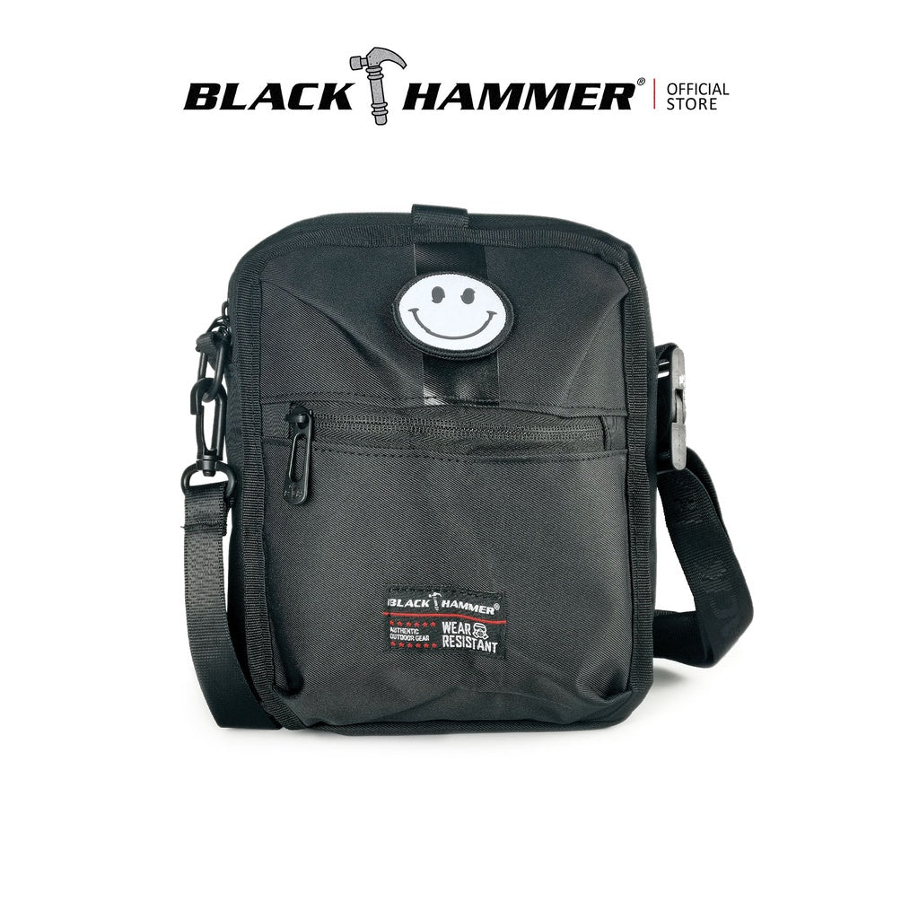 Black Hammer Water Resistant Waist Bag RG006 - BLACK SAFE OUTLET