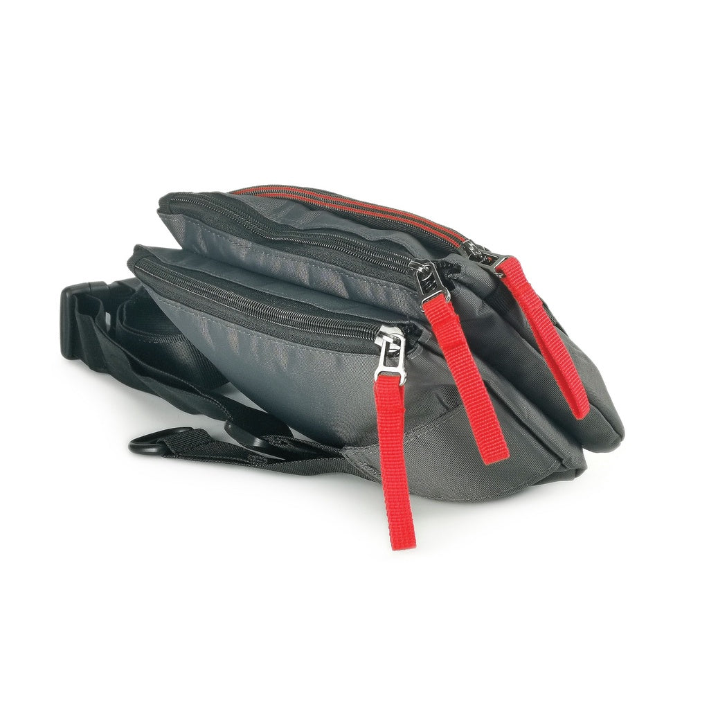 Black Hammer Men Waist Bag RG012 - BLACK SAFE OUTLET