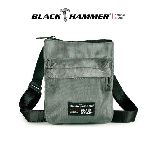 Black Hammer Water Resistant Waist Bag RG008 - BLACK SAFE OUTLET