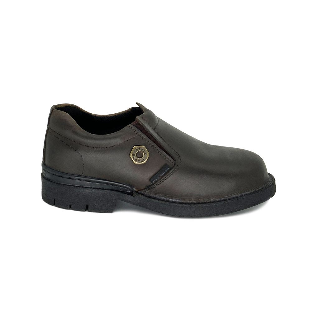 Black Hammer Men 4000 Series Low Cut Safety Shoe BH4659 - BLACK SAFE OUTLET