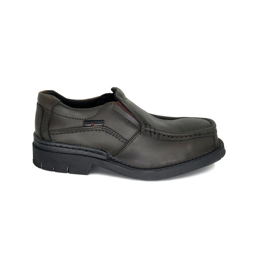 Black Hammer Men 4000 Series Low Cut Safety Shoes BH4671 - BLACK SAFE OUTLET