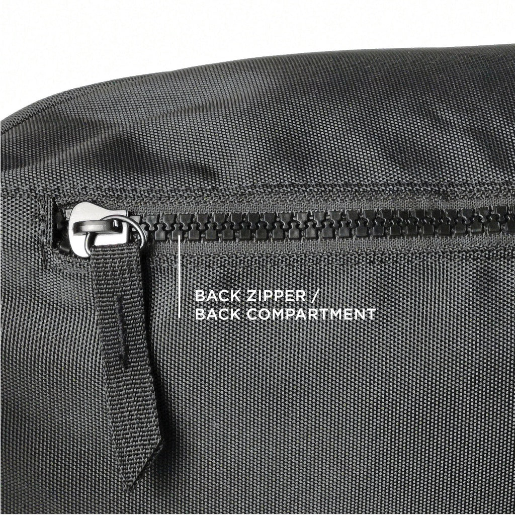 Black Hammer Men Waist Bag 17042 - BLACK SAFE OUTLET