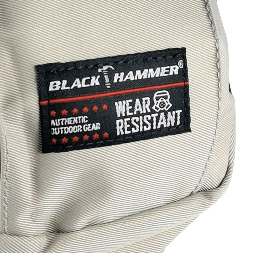 Black Hammer Water Resistant Waist Bag RG007 - BLACK SAFE OUTLET
